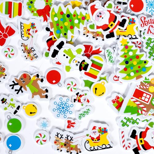 READY 2 LEARN Foam Stickers | Christmas | Pack of 168 | Self-Adhesive Stickers for Kids | Perfect for Crafts and Party Favors