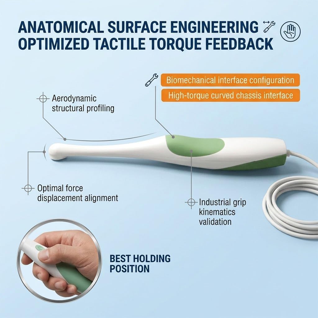 Visualize Surface Details for Personal Care - 3-in-1 HD Intraoral Inspection Camera Compatible with Android OTG Devices and Windows PC - USB/Type-C/Micro Handheld Observation Tool