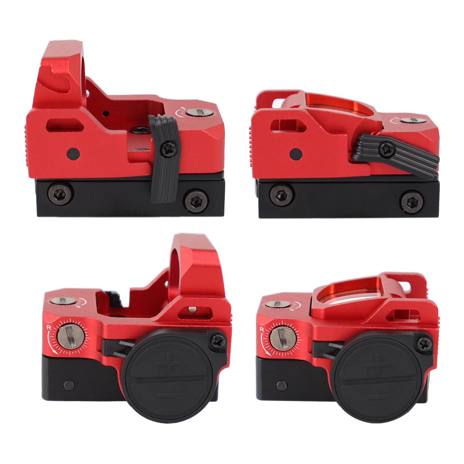 Amazon.co.jp: フリップアップ式 レッドドットサイト ダットサイト VIS