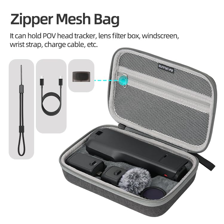 Sac de voyage pour Insta360 Luna Ultra étui de rangement compact pour créateur