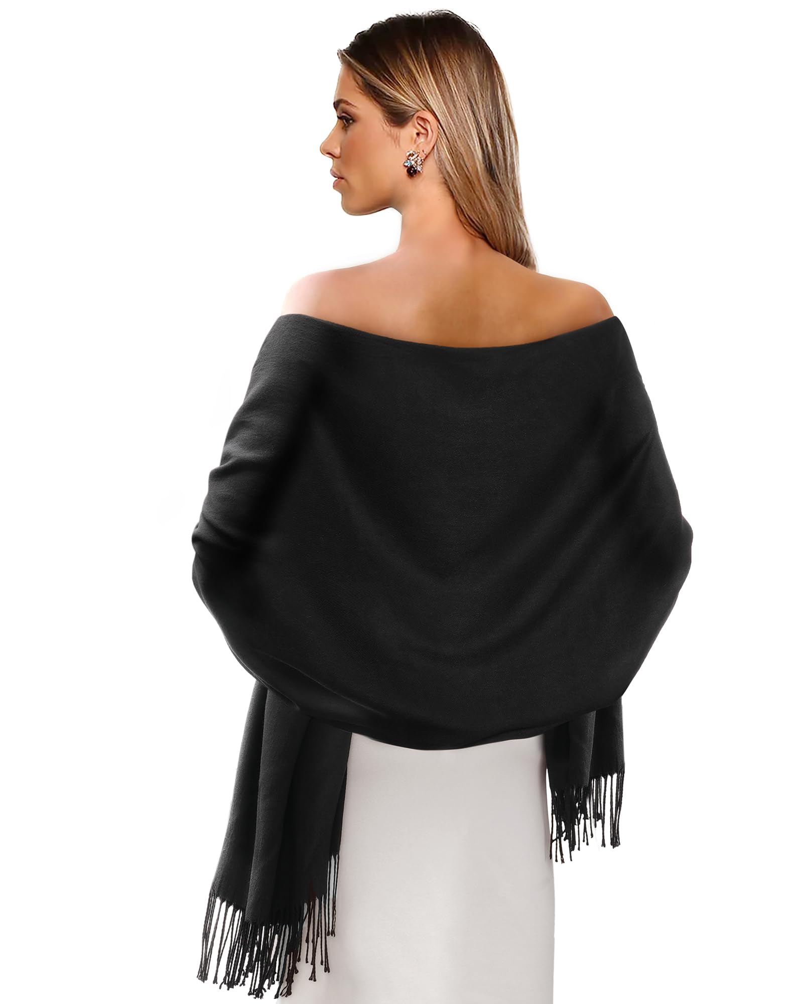 FURTALK Pashmina Shawls and Wraps for Evening Dress Women's Scarf Wedding Bride Bridesmaid Gifts Winter Scarves