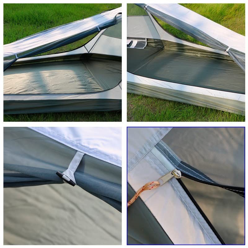 Carpa ligera para camping y senderismo para 1 persona miniatura 6
