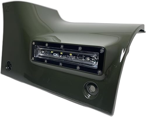 DC Designs Lucid VSL - Luz de inundación LED sin taladro, color verde para Jeep 2018-2023 JL Wrangler y JT Gladiator - VSL-JP-3790