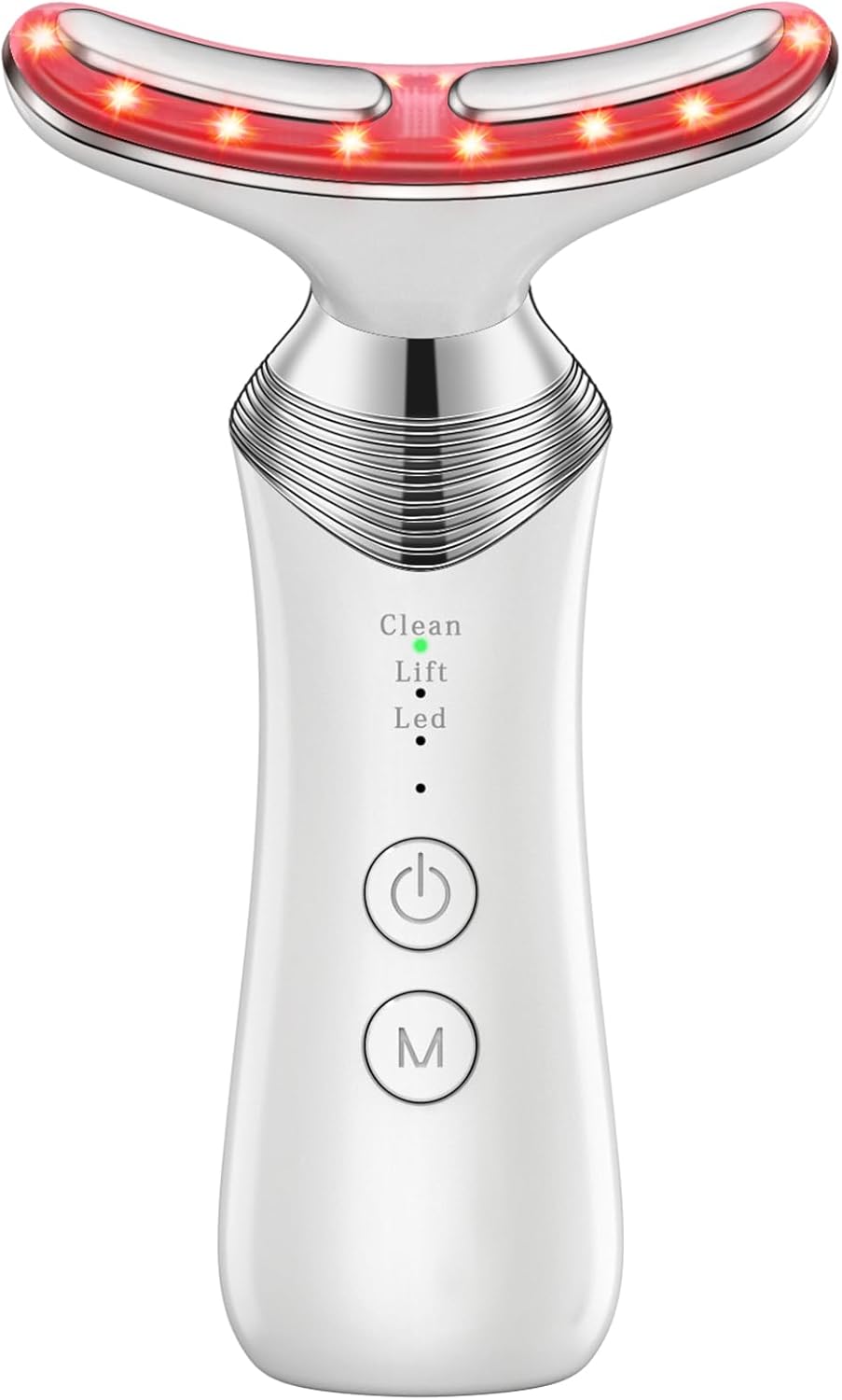 YourMate Red Light Therapy Device Face & Neck Massager for Skin Care 4 in 1 Facial Tools Skin with 4 Colors LED Light for Rejuvenation YourMate Red Light Therapy Device Face & Neck Massager for Skin Care 4 in 1 Facial Tools Skin with 4 Colors LED Light for Rejuvenation