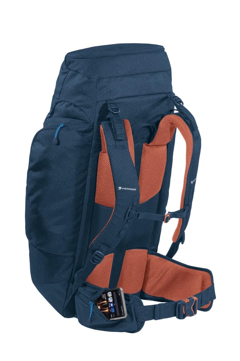 Ferrino - Zaino backpack trekking cammini Dundee 50 L - Blu