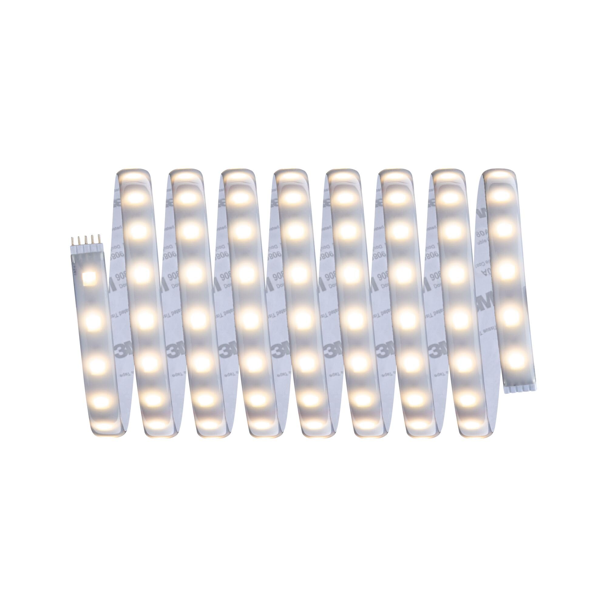 Paulmann 70624 Function MaxLED Kit de base LED bande Tunable White 3 m, 20 W, 230/24 V, 36VA, Argent, Plastique 300 x 12,5 x 0,3 cm