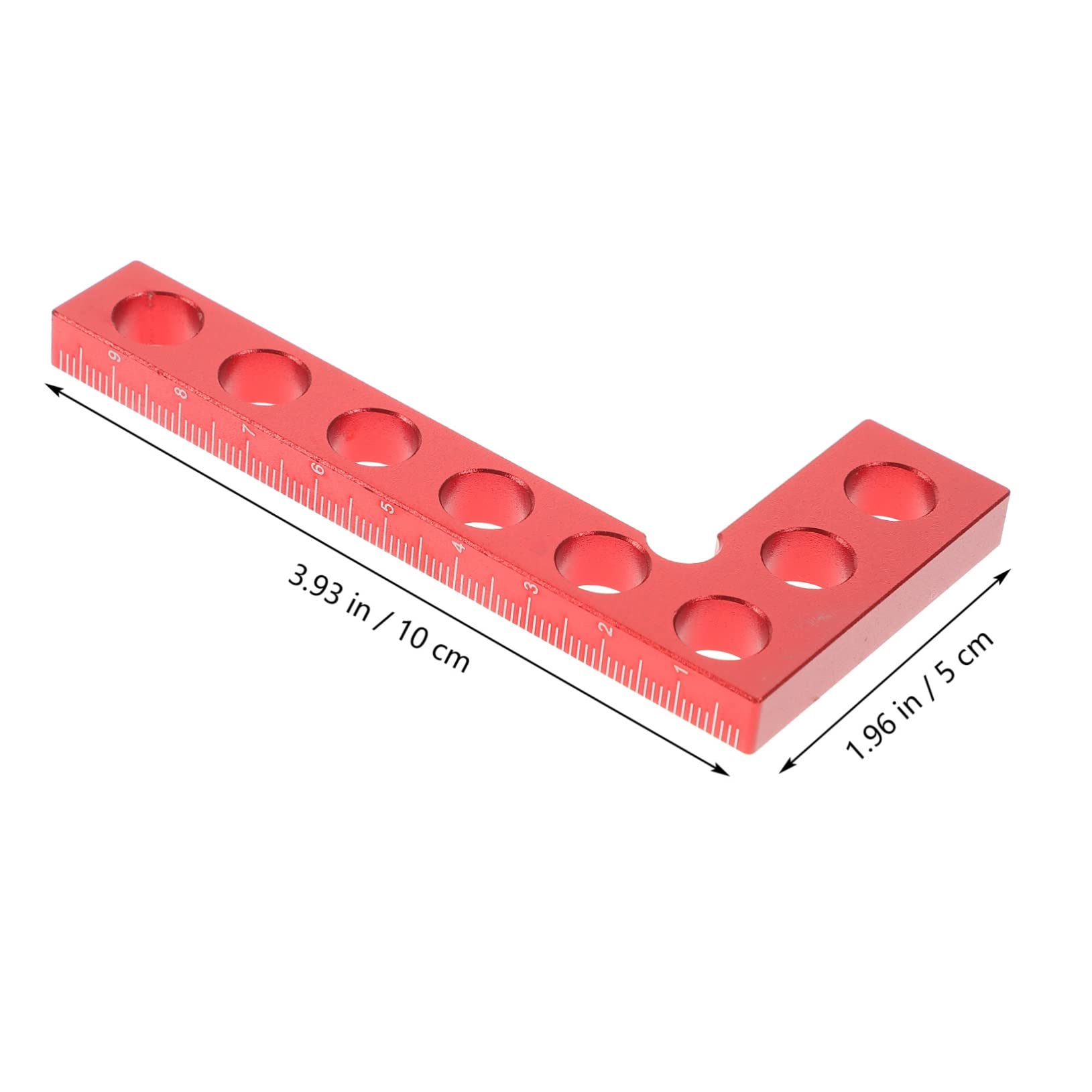 Hemobllo 2pièces Équerre De Menuiserie Aluminium Outil De Mesure Pour Marquage Précis Pour Bricolage Conception De Projets