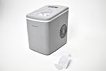 Frigidaire EFIC102 Counter Top Ice Maker, Silver, 26lb per day