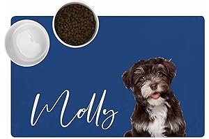 Personalized Dog Food Mat: Pawfect Platter for Your Furry Friend