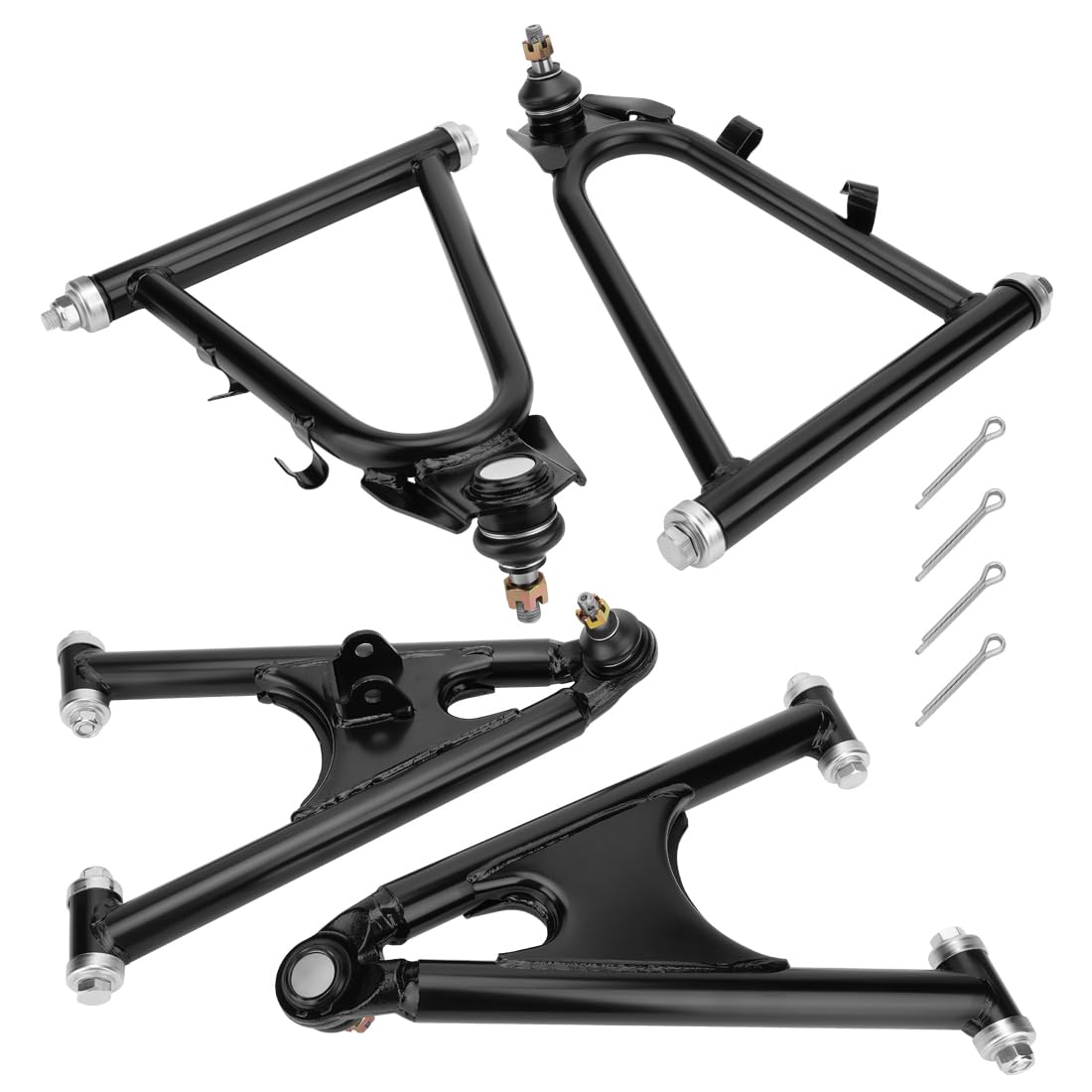 Kit de brazos de control superior e inferior delantero de alta resistencia aptos para Yama-ha Banshee 350 YFZ350 1987-2006 3GG-23540-00-P0
