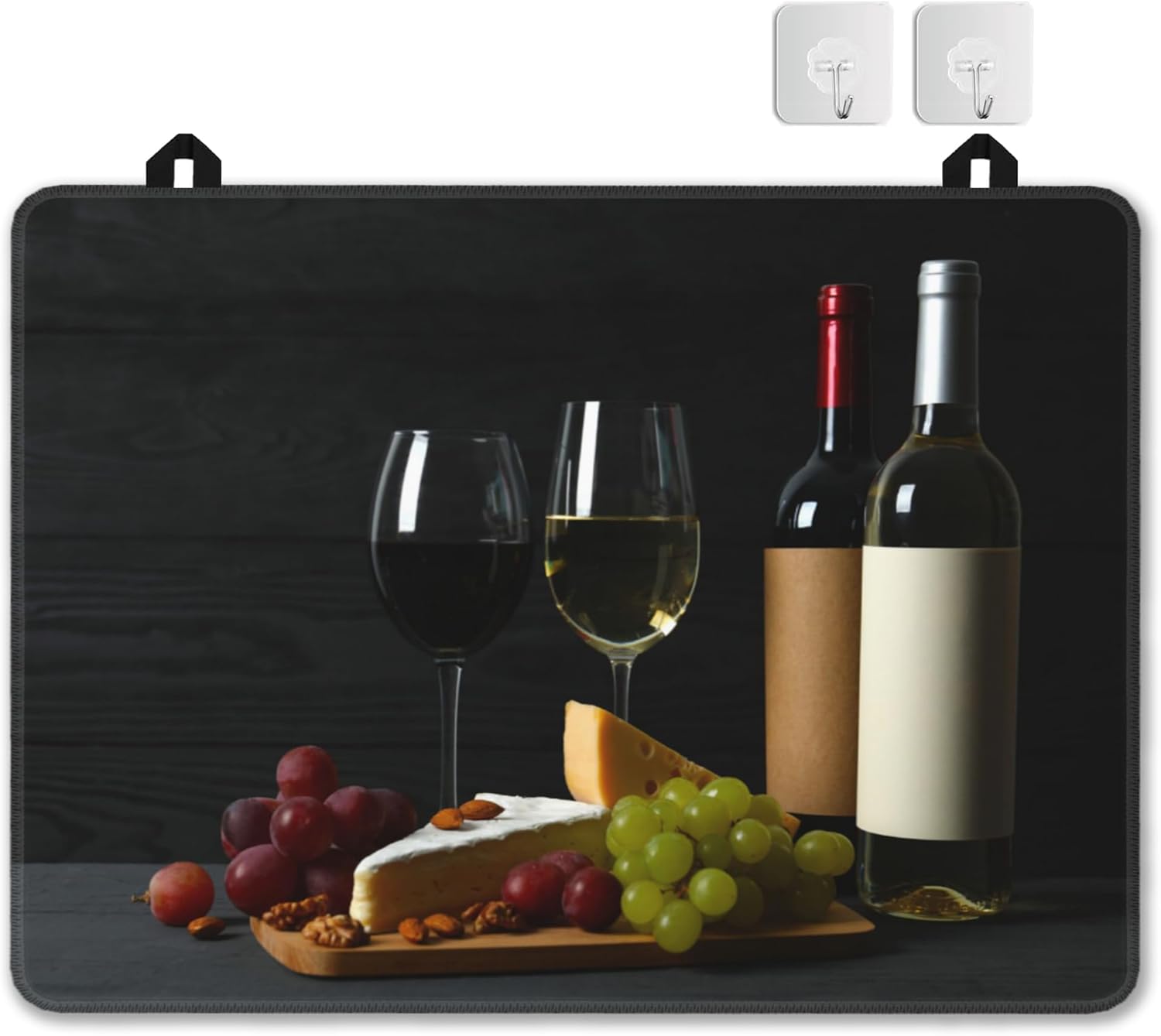 Electric Stove Top Cover Protector – Black Gold Marble Texture Glass Flat Top Stove Mat Oven Induction Cooktop Mat for Ceramic Countertop Mats Heat-Resistant Dish Drying Mat