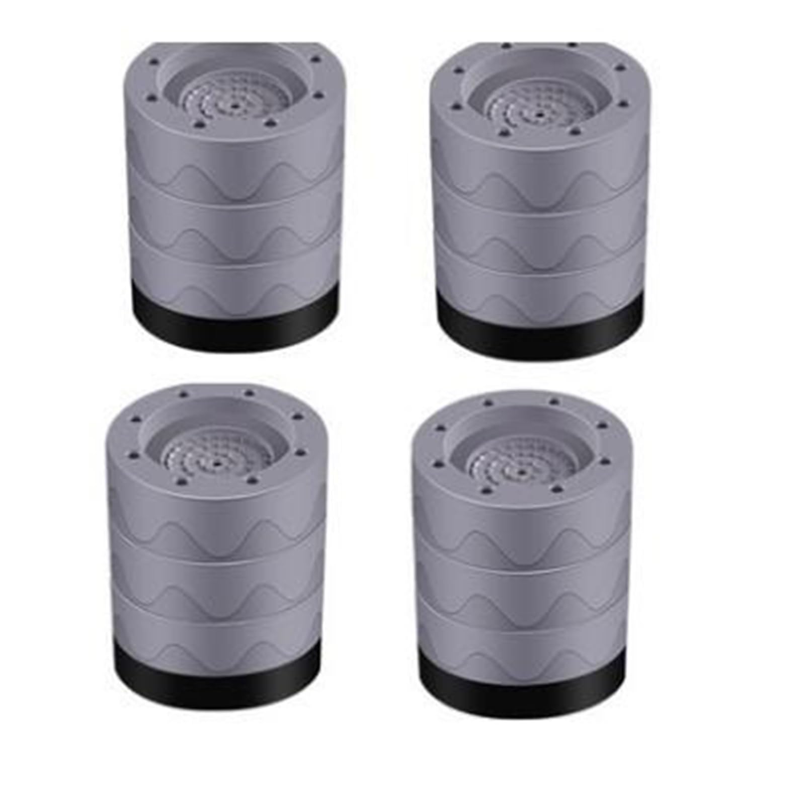 4 pz Anti Vibrazione Piedini Pad Lavatrice Tappetino in Gomma Anti-Vibrazione Pad Asciugatrice Universale Fisso Tappetino Antiscivolo Aumento di 3 CM (Color : 8.5cm B3, Size : 4Pcs)