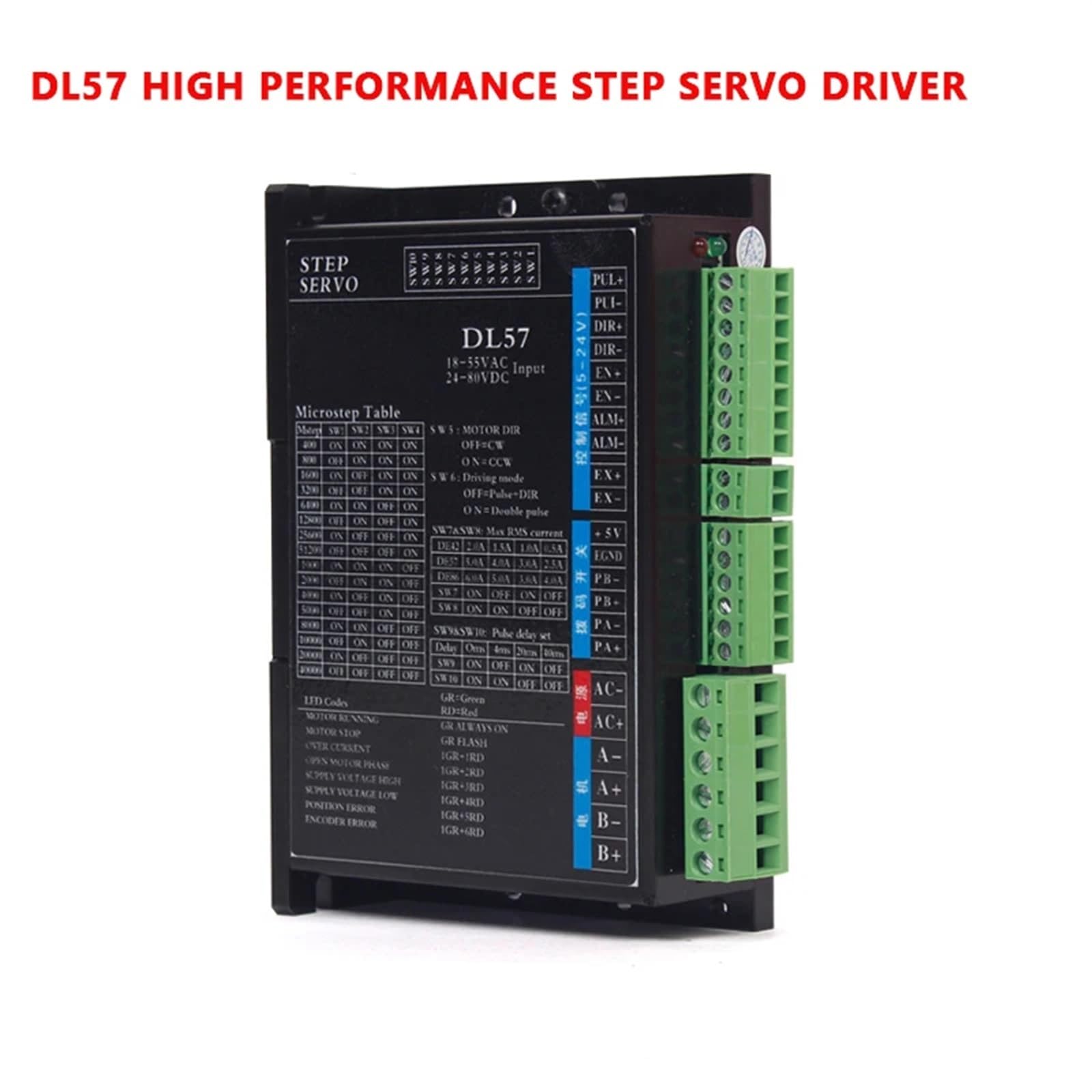 Amazon.com: JYSNSY 57HSE2.2N Stepper Motor + DL57/HBS57 Closed