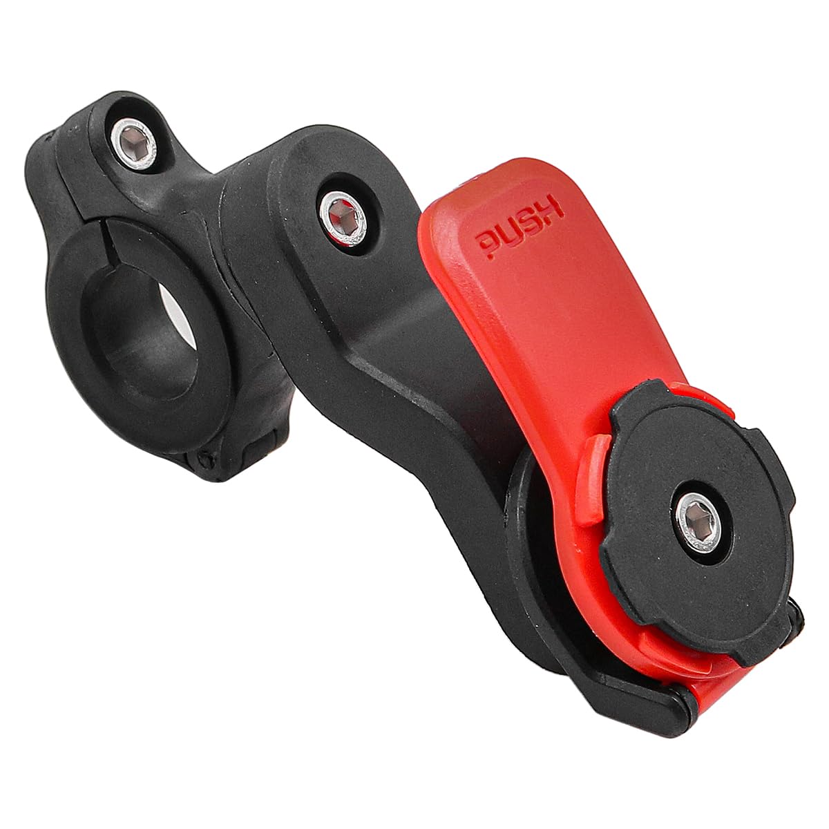 WANGCL Uchwyt na telefon, obracany o 360°, uchwyt na telefon, bez blokowania ekranu, do motocykla, roweru, skutera o średnicy 22,2-28,6 mm