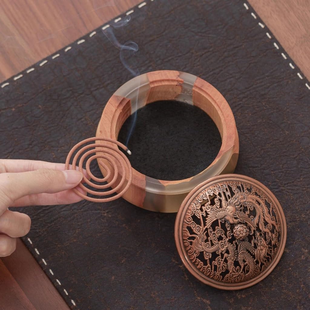 Quemador de incienso de cascada, para sala de té chino, budista, adornos para el hogar, interior, zen, quemador de incienso de reflujo