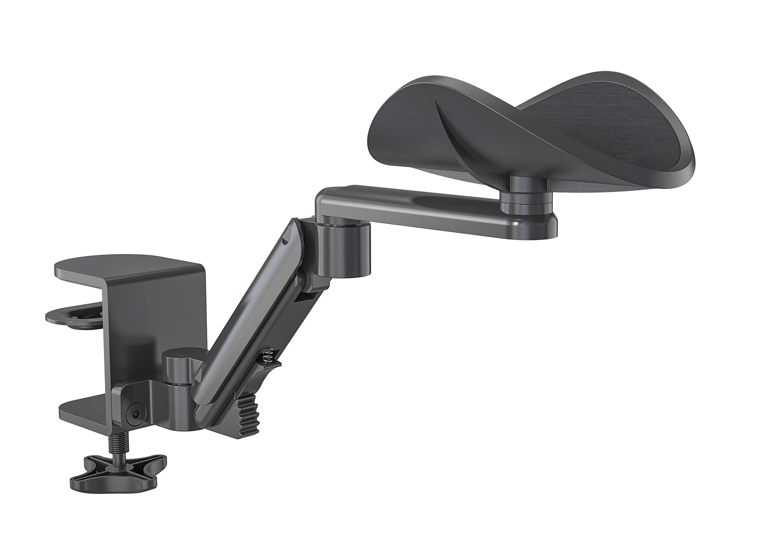 HFTEK Reposabrazos Apoyabrazos ergonómico para escritorio, reposamuñecas ajustable (HFH2410E)