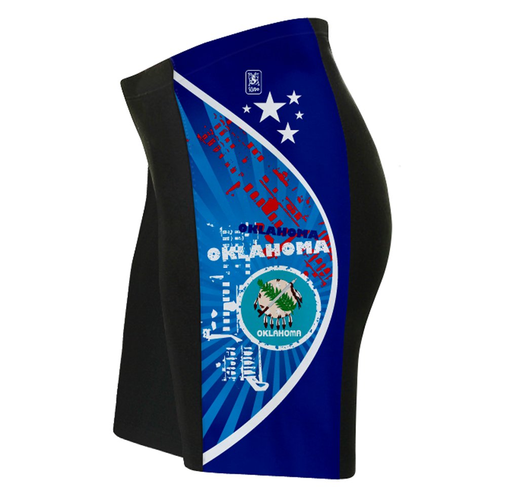 ScudoPro Oklahoma Cycling Shorts for Men - Size XL Black