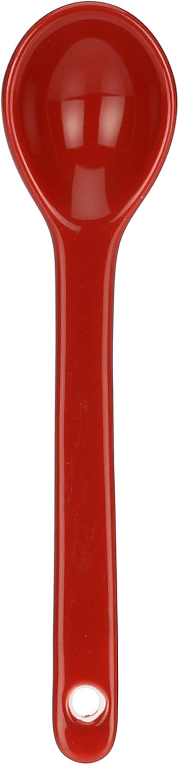 THUN, Sugar Bowl with Spoon in Porcelain, Christmas Surprises Collection, Set for Home and Kitchen, Gift Idea for Christmas, Sugar Bowl Diameter 10.5 cm, 10 cm H, Teaspoon 13 cm