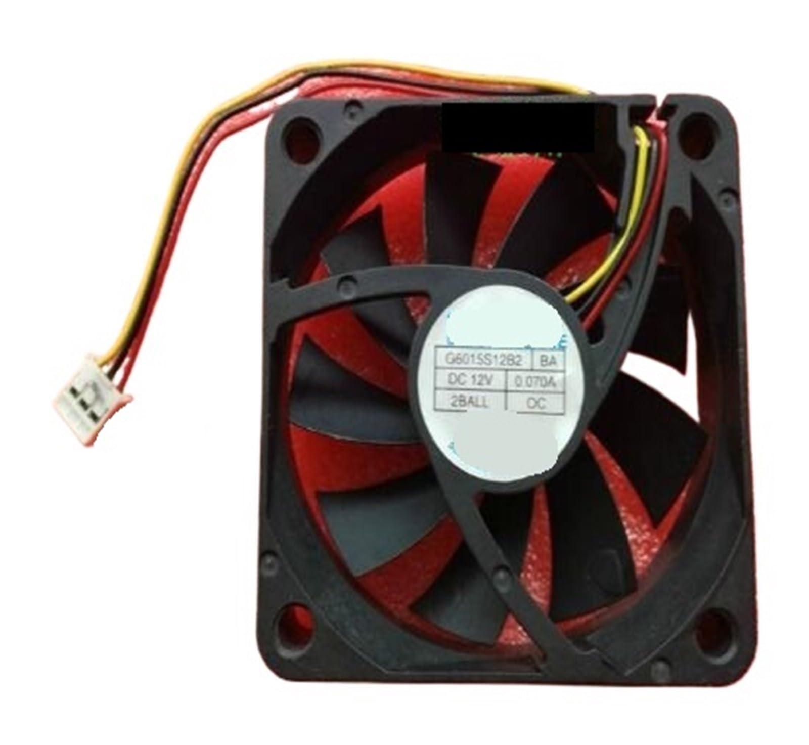 UITGVDQAT G6015S12B2-BA DC12V 0.070A 6CM 3 line cooling fan