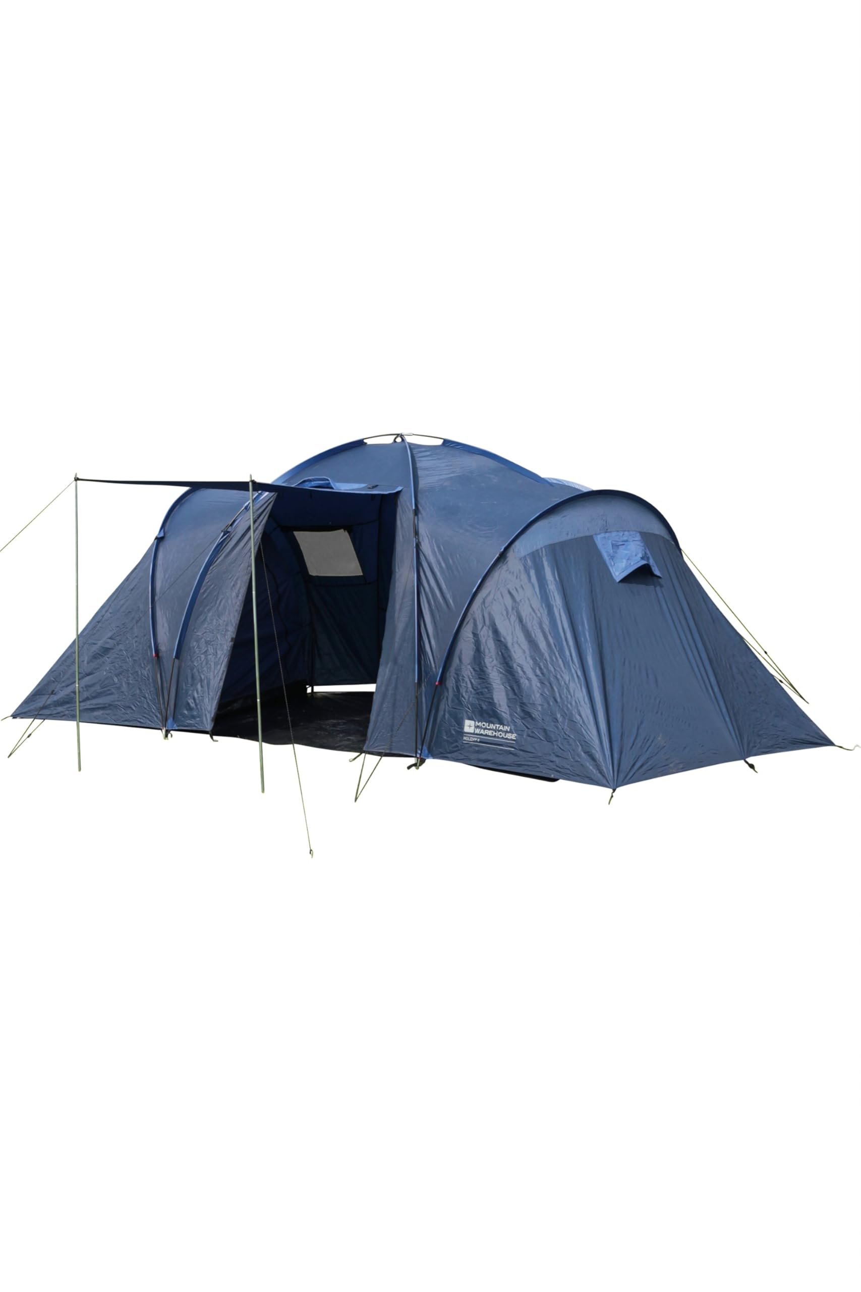 Mountain Warehouse Holiday 6 Man Tent Bright Blue One Size