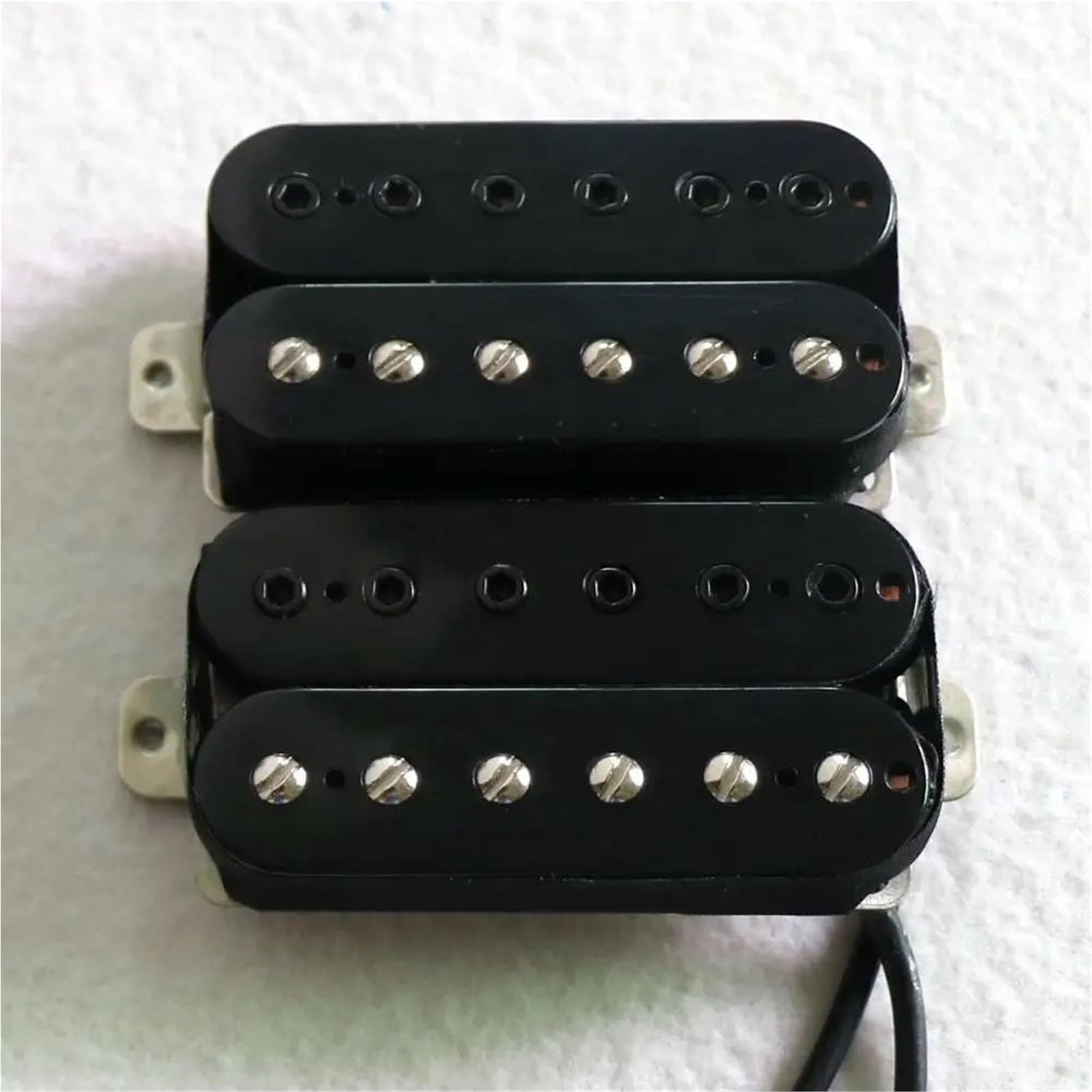 Pickup Gitary Elektrycznej Niklowo-srebrny przetwornik gitarowy Alnico 5 z humbuckerem(Neck)