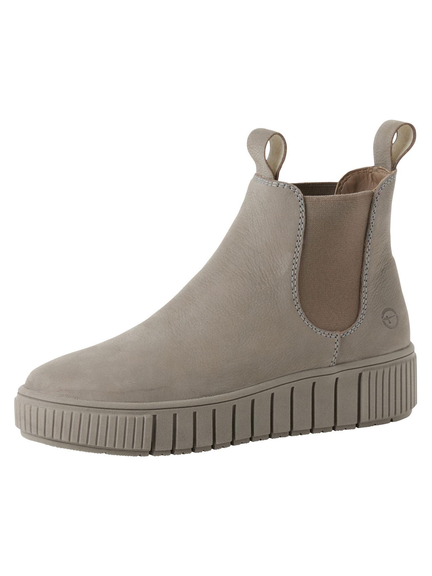 Tamaris Women's Leather Boots, gray, 39 EU