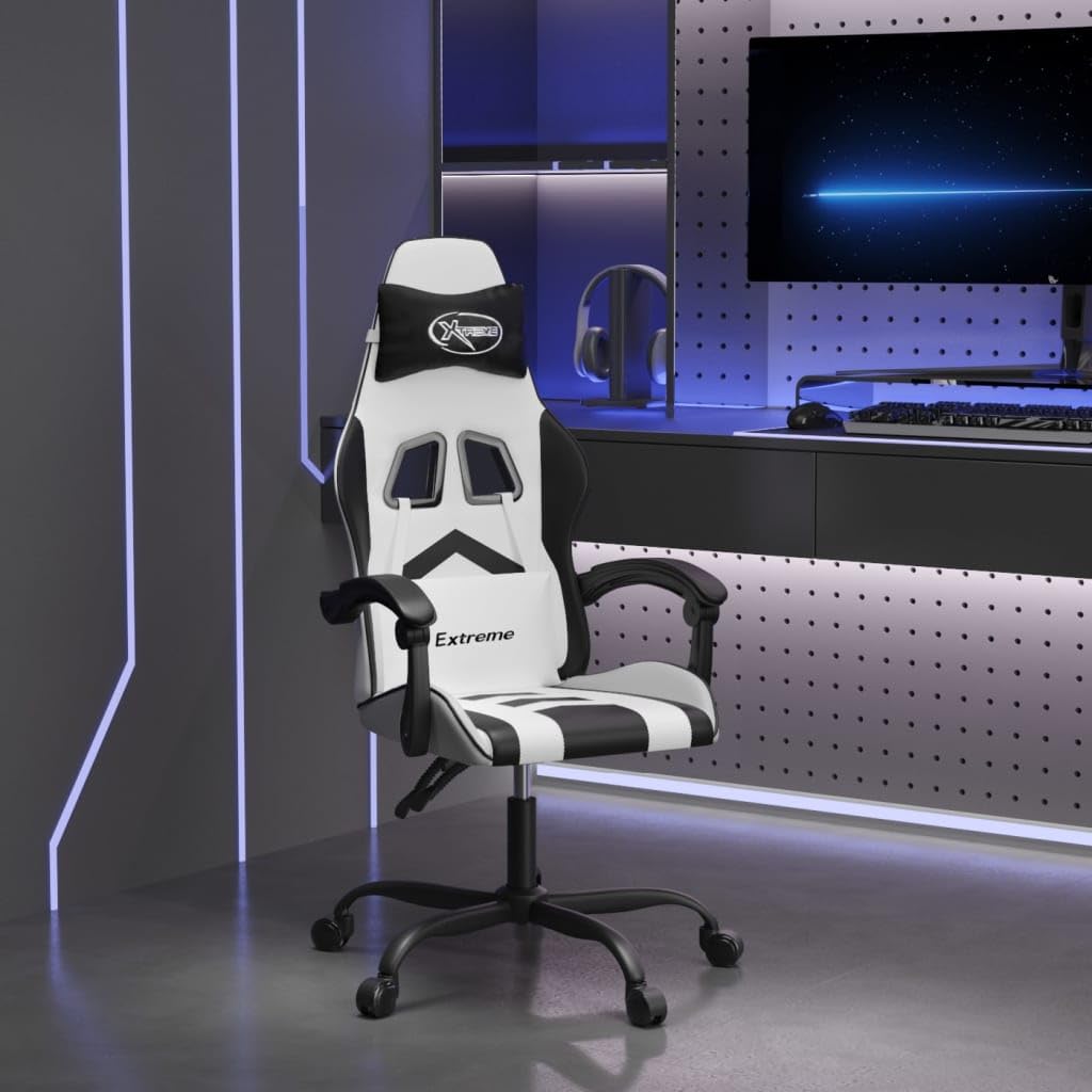 Chaise de bureau gamer pour adulte et adolescent sur ordinateur