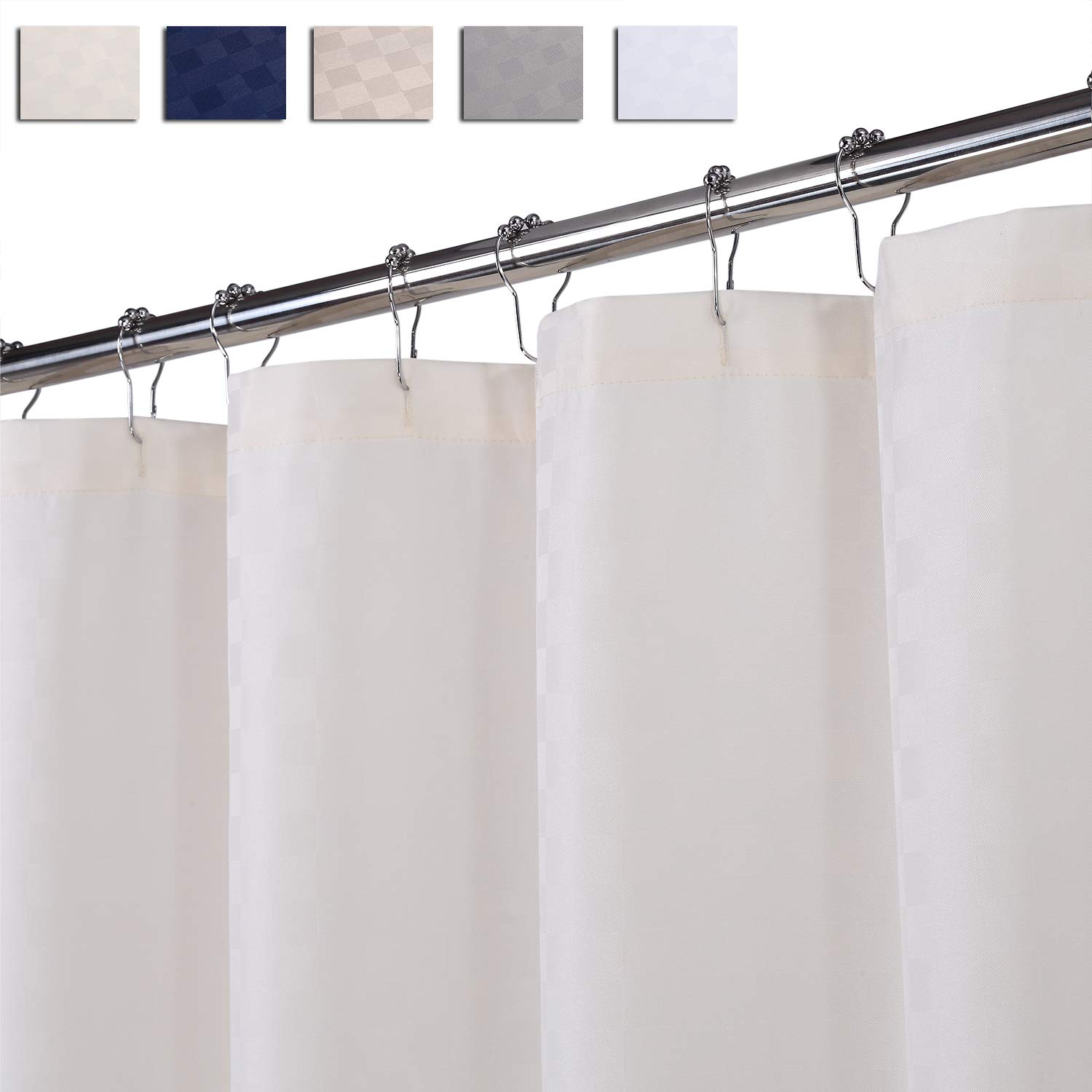 Luxury Fabric Shower Curtains Curtains & Drapes