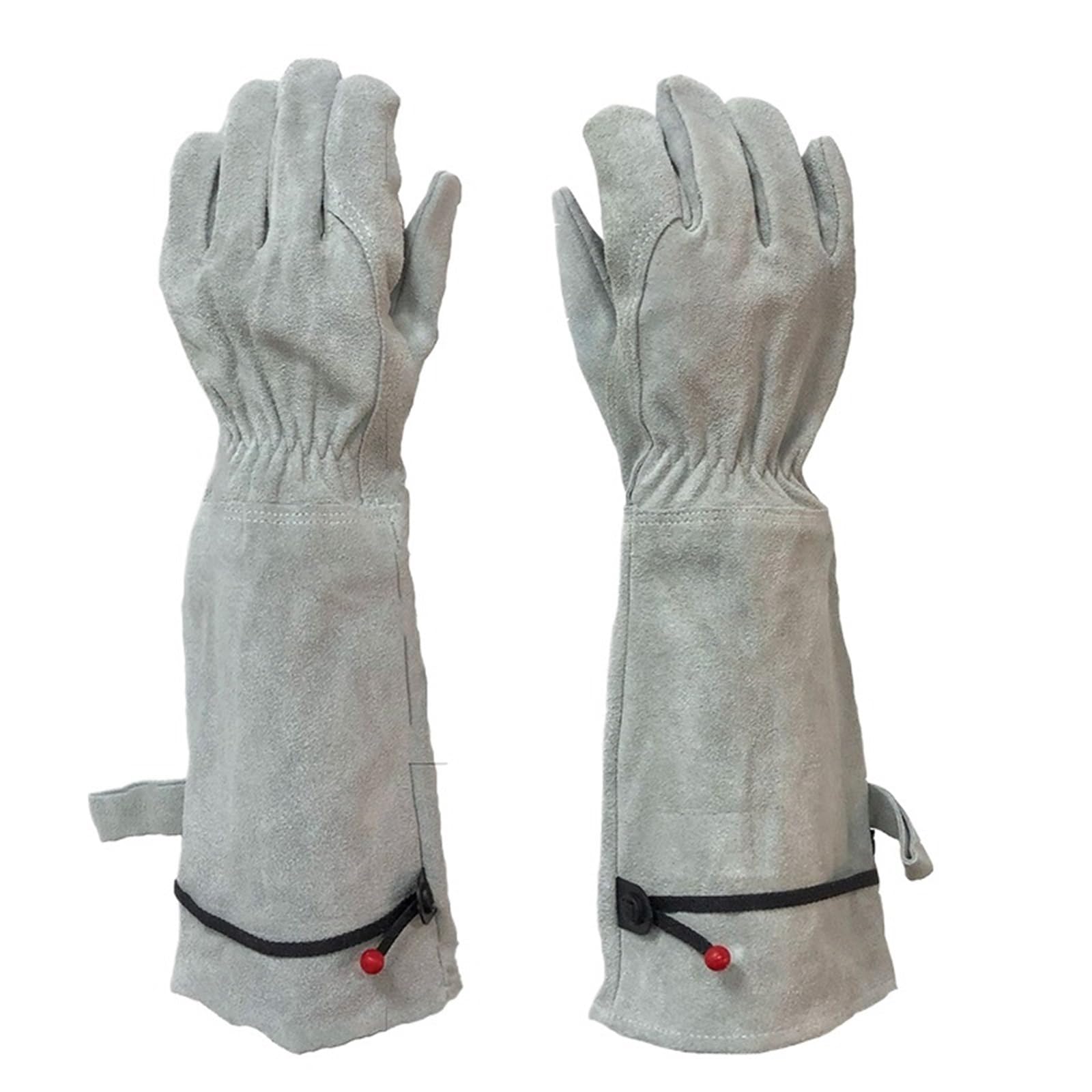 Guanti da giardino lunghi, resistenti alle forature, guanti di protezione dal lavoro, all'usura for cantieri edili Guanti da Giardinaggio Donna(Color2)