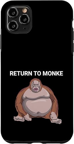 iPhone 11 Pro Max Rechazar Humanidad Return To Monkey Uh Oh Apestoso Monke Caso