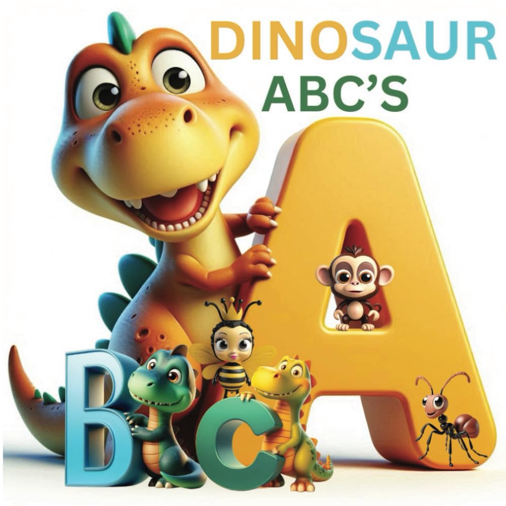 Dinosaur ABC's for Kids: Fun way for Toddlers, Preschoolers, and Kindergartener's to enjoy the alphabet.