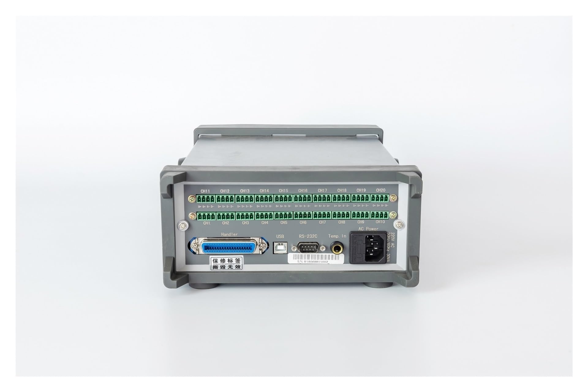 Probador de resistencia CC multicanal ZC2518, equipo prueba baja Mantenimiento Industrial(ZC2518A)