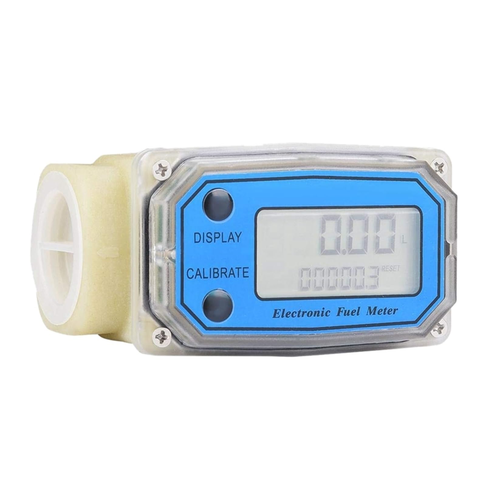 MKHJKIOII Mini Digital Flow Meter, Fuel Flowmeter For Chemicals Water Sea Liquid