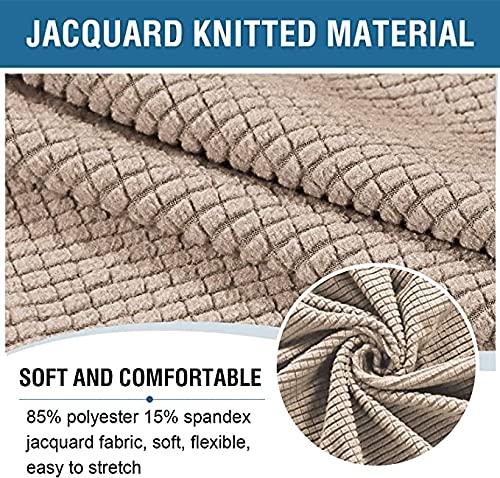 Copri Pouf Elasticizzato Morbido | Fodera Rimovibile E Lavabile | Per Soggiorno, Camera, Ufficio