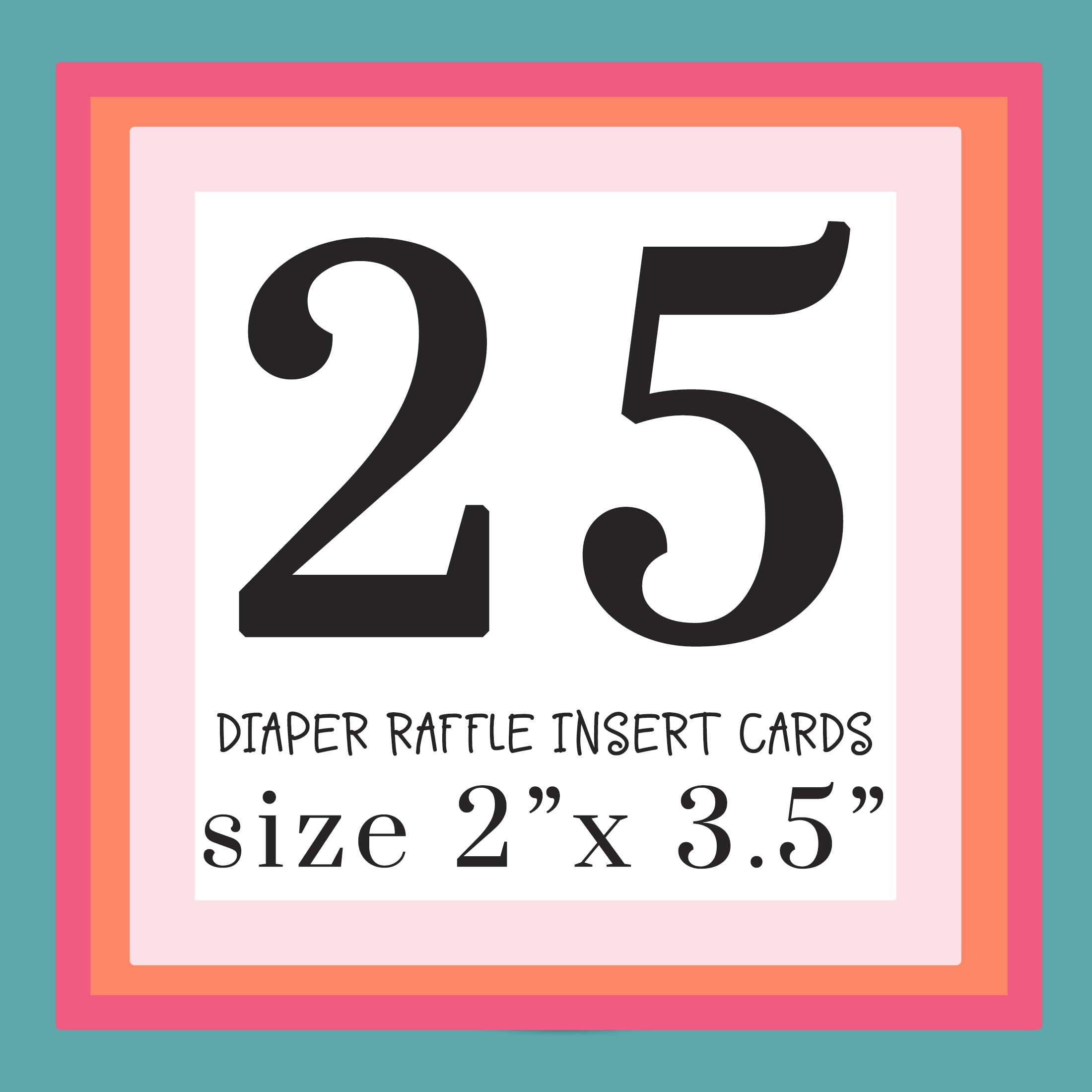 Buy Paper Clever Party Navy and Gold Diaper Raffle Tickets (25 Pack ...