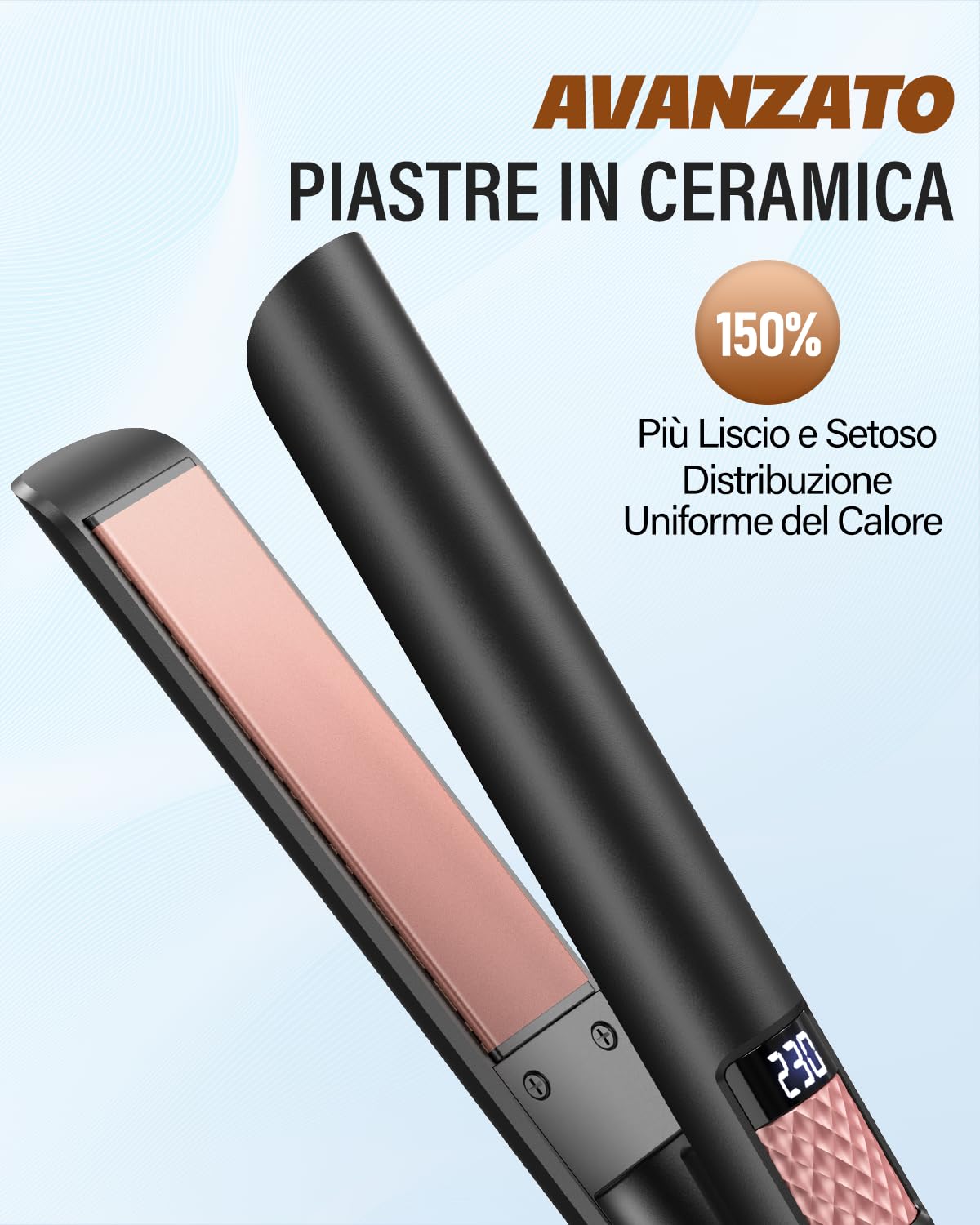BESTOPE MIX Piastra Capelli 2in1 — immagine 4 di 8