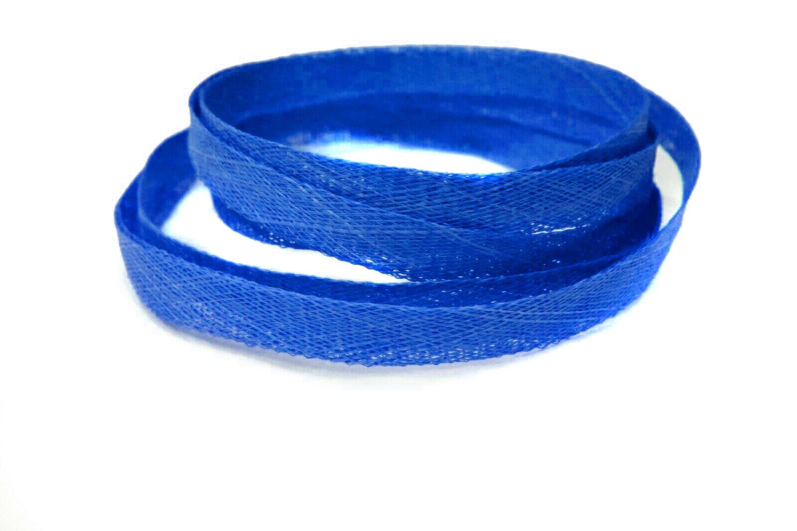 Long Sinamay Strip 10mm Width 1.6m Fascinator Hat Making Millinery Trimming bias (Royal Blue)