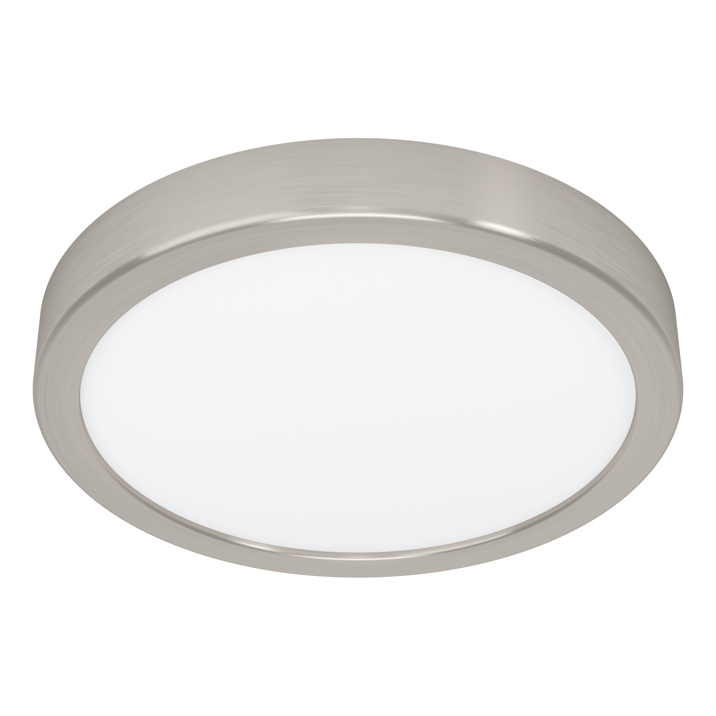 Eglo Connect.z Smart-Home LED Bathroom Ceiling Light Fueva 6-Z, Ø 21 cm, ZigBee, app and Alexa Voice Control, Light Colour (Warm White-Cold White), dimmable Ceiling lamp, Silver, IP44
