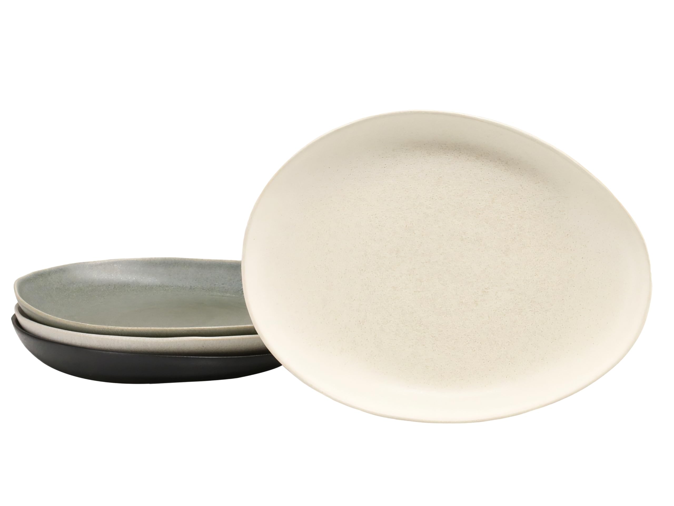 CreaTable, 22139, series PIETRA, disheset, plate set 4 pieces
