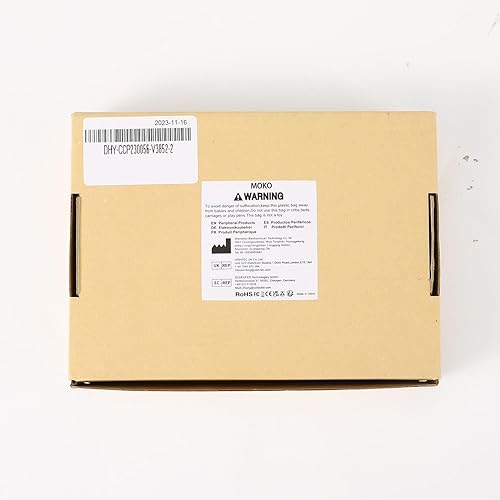 Miniatura 10 de MoKo Bloc numérico Bluetooth, teclado numérico inalámbrico multidispositivos para laptop, USB-C recargable, 35 teclas 2.4 GHz Numpad para entrada de