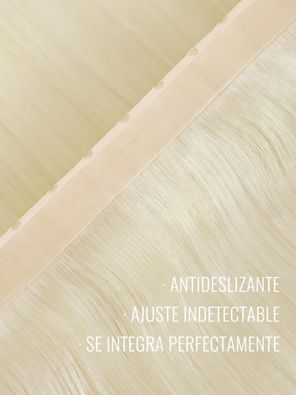 Fshine Extensión De Cabello Humano Butterfly Weft, 22 Pulgadas Rubia Platino 100 G, OVO Hole Micro Hand-Tied, Aporta Largo Y Brillo Glamuroso, Ideal Para Peinados De Novias O Estilo Profesional | Base De Pu, Butterfly Weft, PráCtica Para Mujeres Que Traba