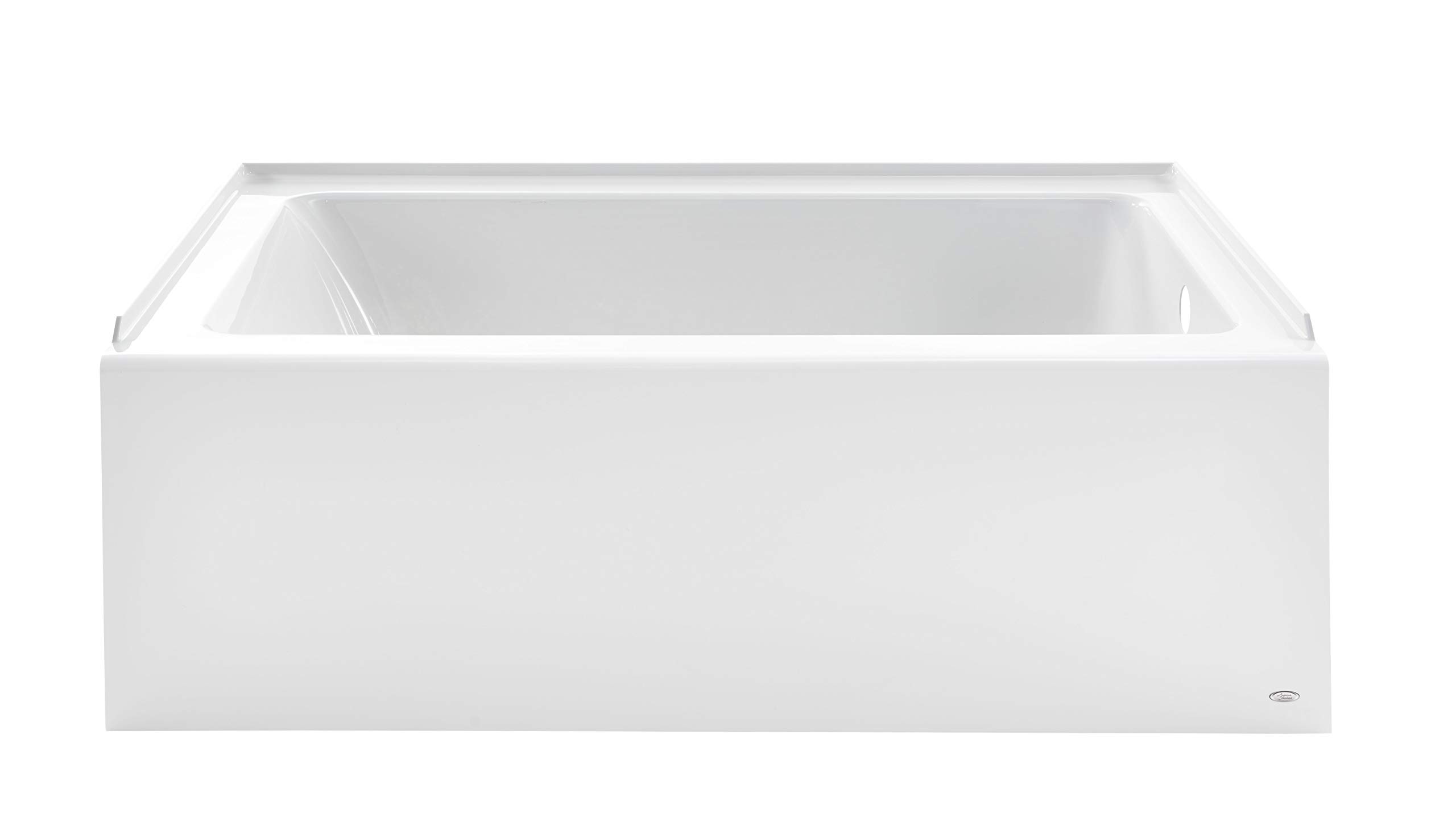 American Standard 2973102.020 Studio Integral Apron Bathtub Right Drain 60 inch x 30 inch in White