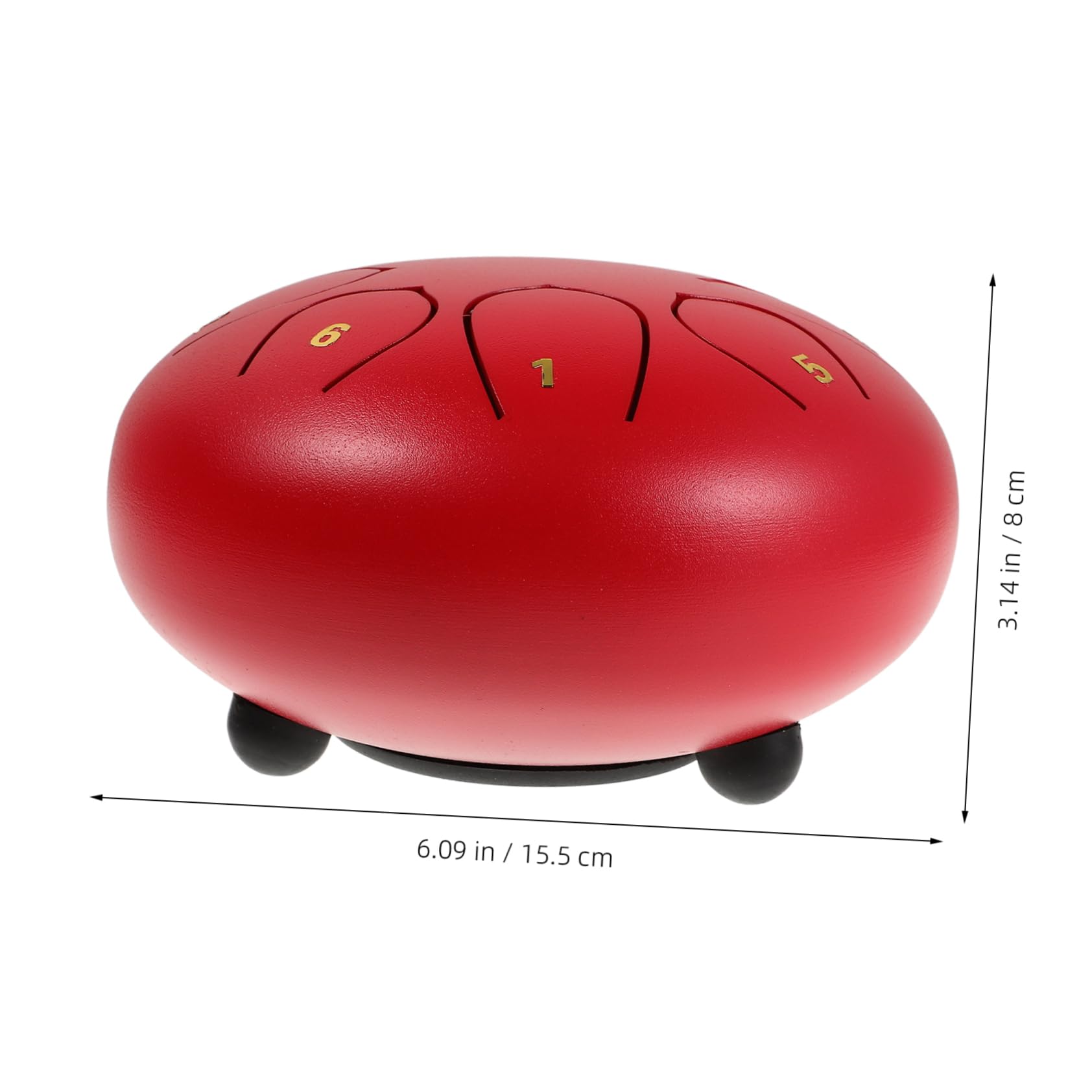 SUPVOX Educational Hand Drum 8 Note Steel Tongue Drum for Boys and Girls Meditation Instrument with Mallets Durable and Easy to Learn for Yoga and Music Education