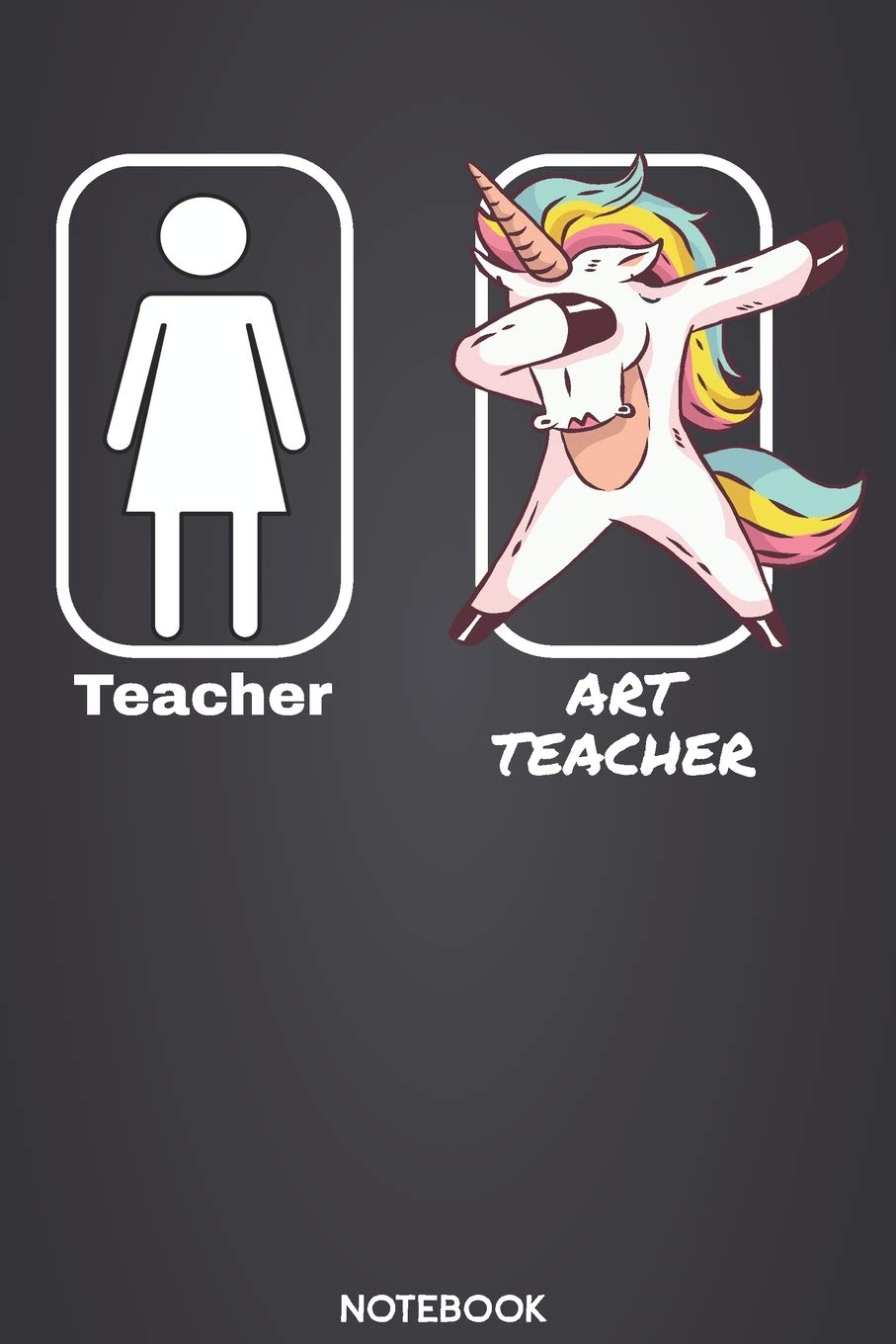 Teacher - Art Teacher Notebook: 6'x9' 120 Blank Pages - Calendar Journal | Christmas Present, Birthday or Graduation Gift Idea for teachers and ... Book or Diary for your favorite Teacher