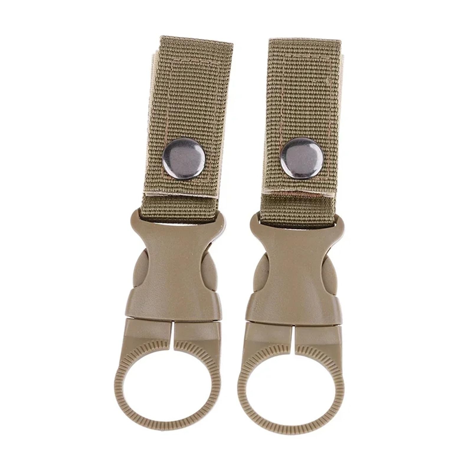 GHHZML Water Bottle Clip Outdoor Waterbottle Buckle Hook Nylon Webbing Climb Carabiner Belt Backpack Hanger Camp Water Bottle Holder Clip