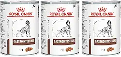 Kit 3un. Ração Úmida Lata Royal Canin Veterinary Gastrointestinal Cães Adultos 400g