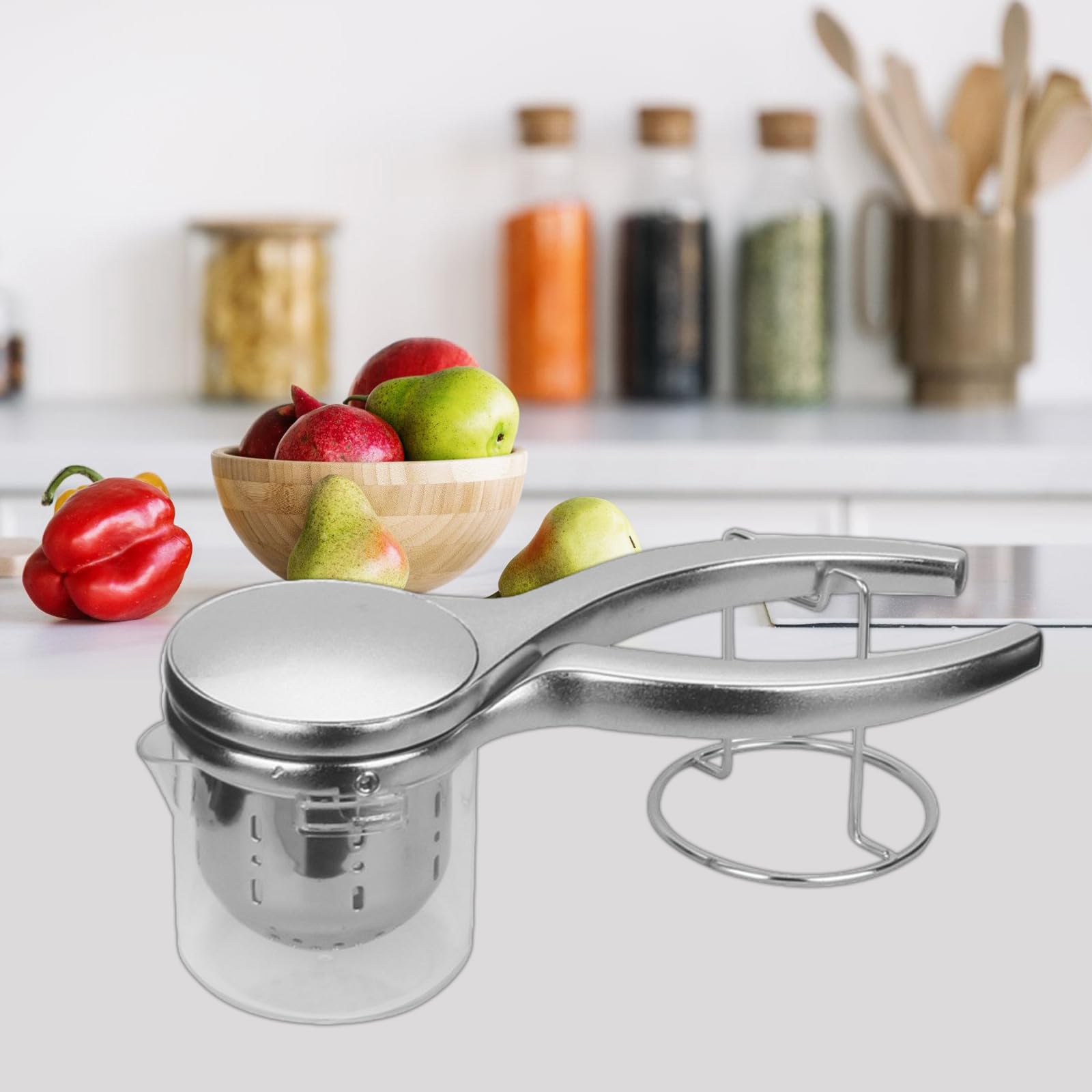 Herramienta De Jugo Manual Acero Inoxidable Exprimidor Jugos Cocina Pequeño Prensado Frutas Accesorios Cocina Prensa Cítricos