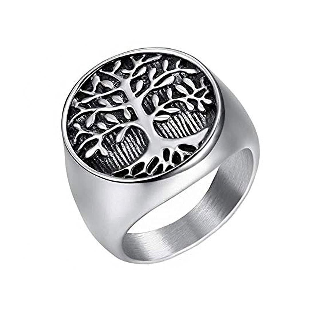 See full amazon price history chart for Yellow Chimes Rings for Men Stylish Silver toned Stainless Steel Tree Signet band Ring for Men and Boys. Yellow Chimes Rings for Men Stylish Silver toned Stainless Steel Tree Signet band Ring for Men and Boys. (B0B8ZQ62SS) Amazon Price History, Amazon Price Tracker