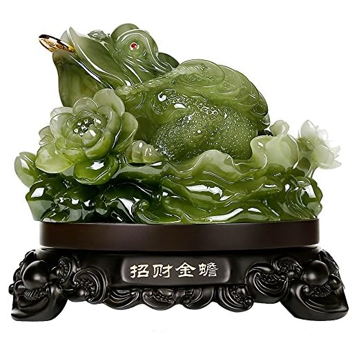 Feng Shui Money Frog Statue - Wealth & Luck