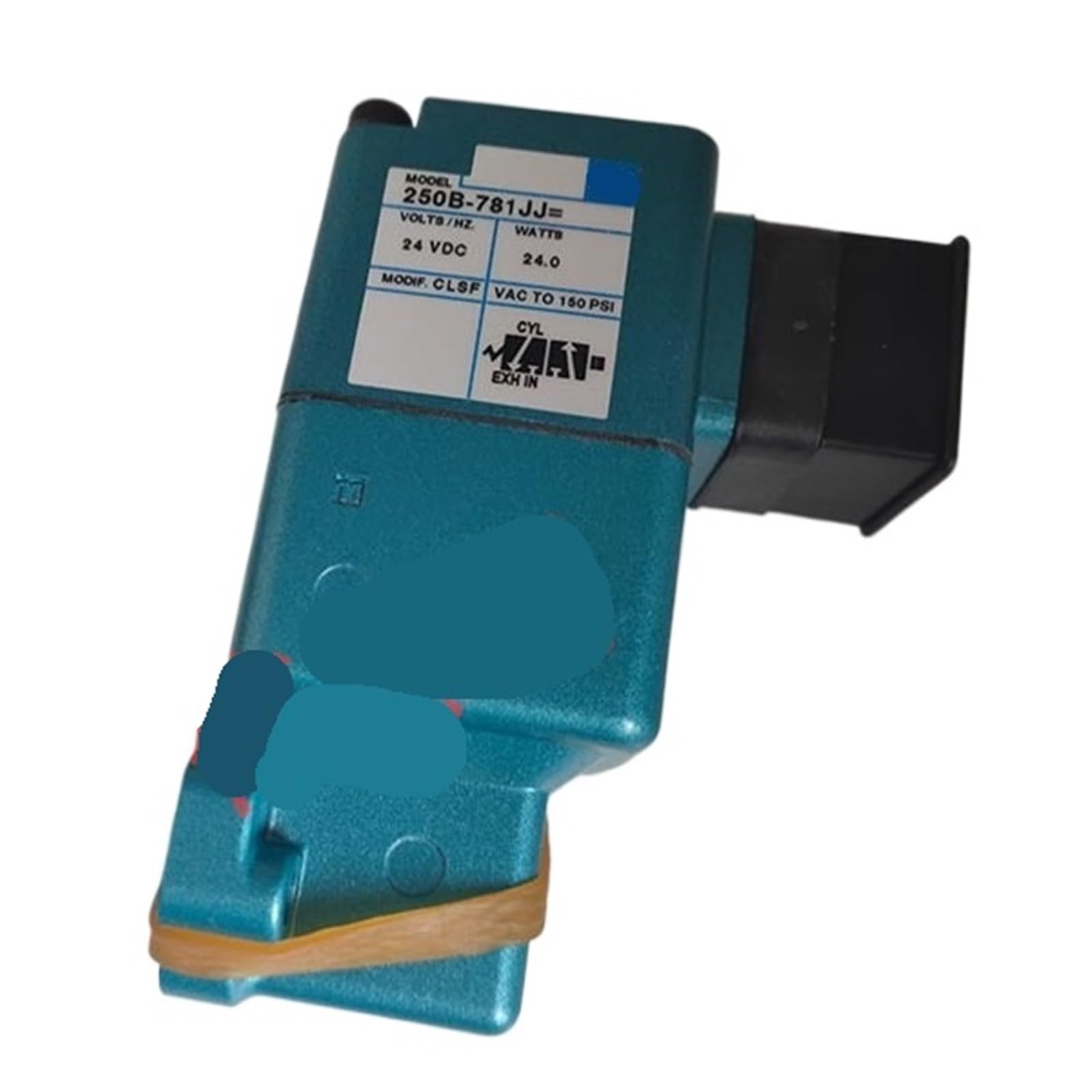 Électrovanne 250B-781JJ avec filetage standard pour contrôle de fluide hydraulique
